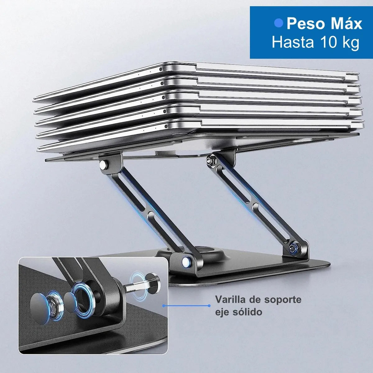 Soporte Notebook 360 Aluminio